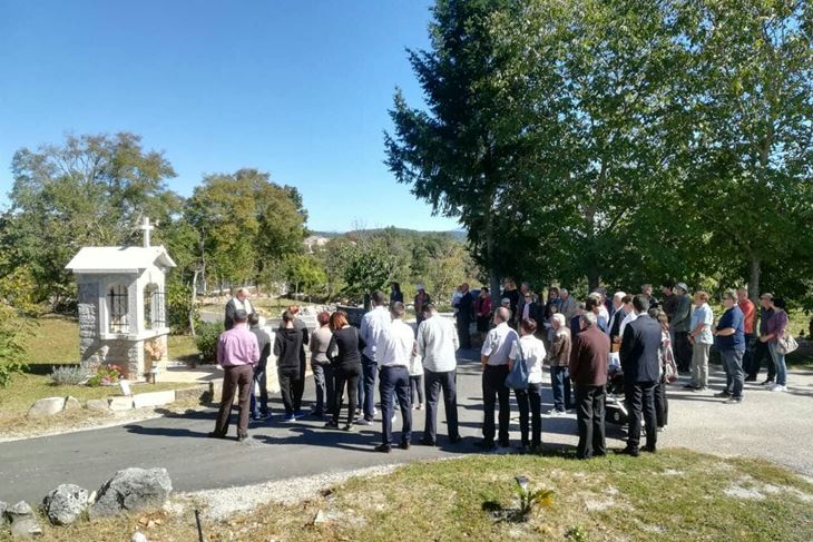 Blagoslov novosagrađene kapelice