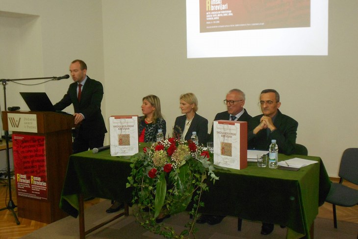 Sa znanstvenog skupa u Državnom arhivu u Pazinu  (M. RIMANIĆ)