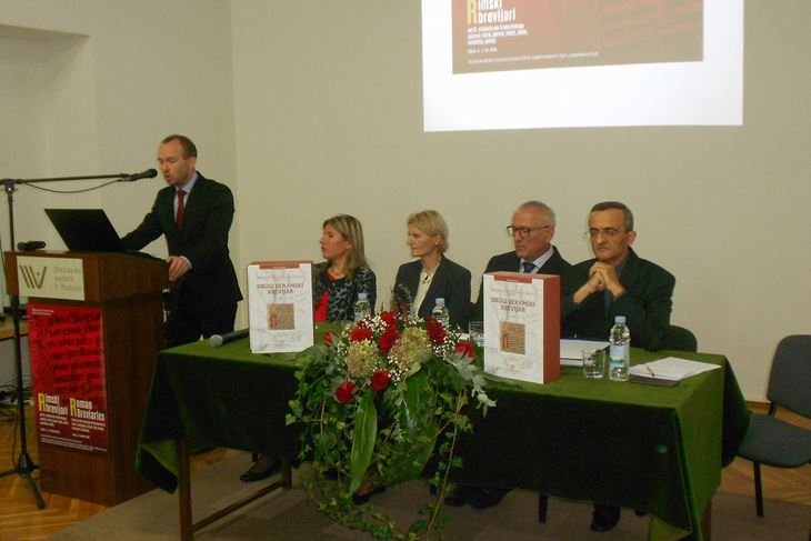 Sa znanstvenog skupa u Državnom arhivu u Pazinu  (M. RIMANIĆ)