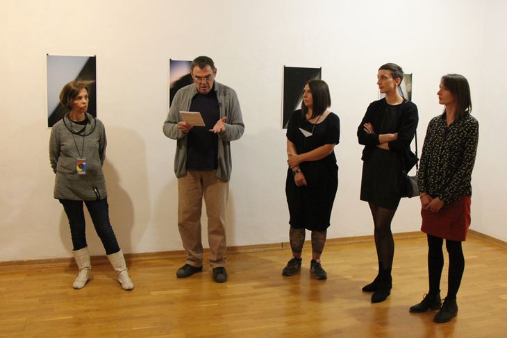 S otvorenja: Miranda Legović, Eugen Borkovsky, Imrana Kapetanović, Nina Šperanda i Tereza Trautmannova