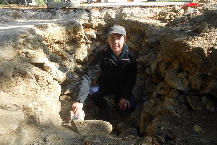 Arheologinja Kristina Grgeta Sotončić (M. RIMANIĆ)