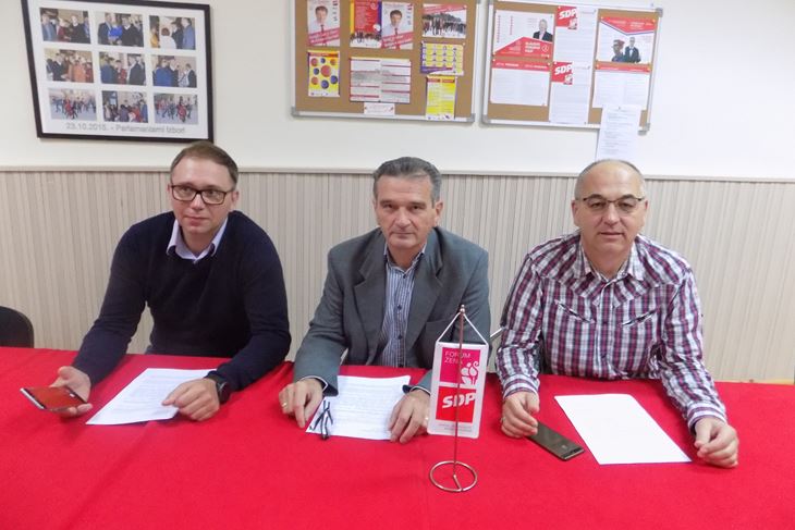 Goran Subotić, Petar Radetić i Suad Salkić (N. O. R.)
