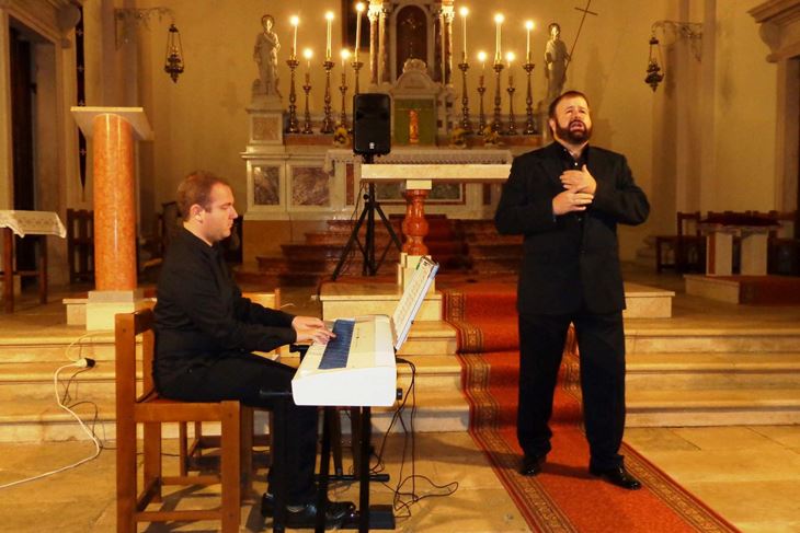 Sandro Vešligaj i Zoran Tomaić u Vižinadi  (Slavko Ledić)