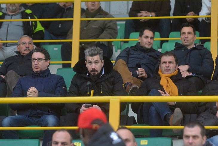 NIKAKO DA VIDE DOMAĆU POBJEDU - Predsjednik Istre 1961 Branko Devide Vincenti, direktor Mikel Lauzurica Evolet i sportski direktor Febron Ziu (D. MEMEDOVIĆ)