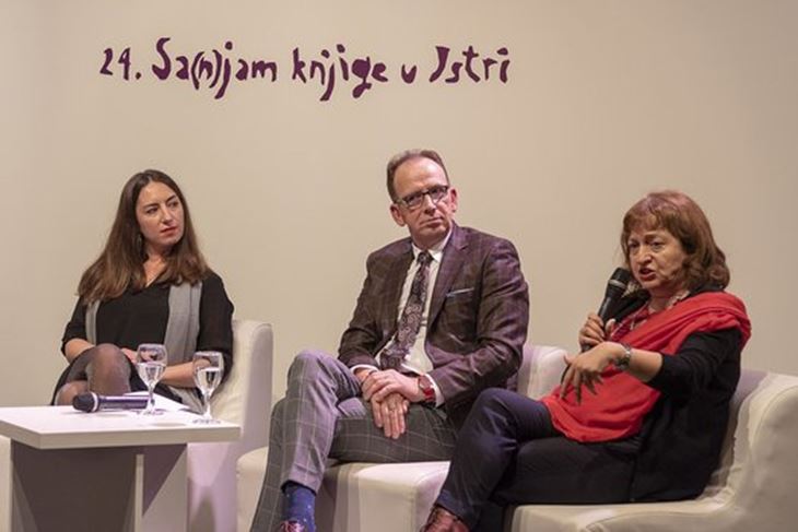 Rumena Bužarovska, Lulzim Haziri i Elizabeta Šaleva (Srećko NIKETIĆ)