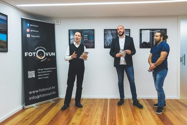 Na otvaranju su govorili Tomislav Pahović, David Matković i Valdi Šker  (Foto: Boris Baran)