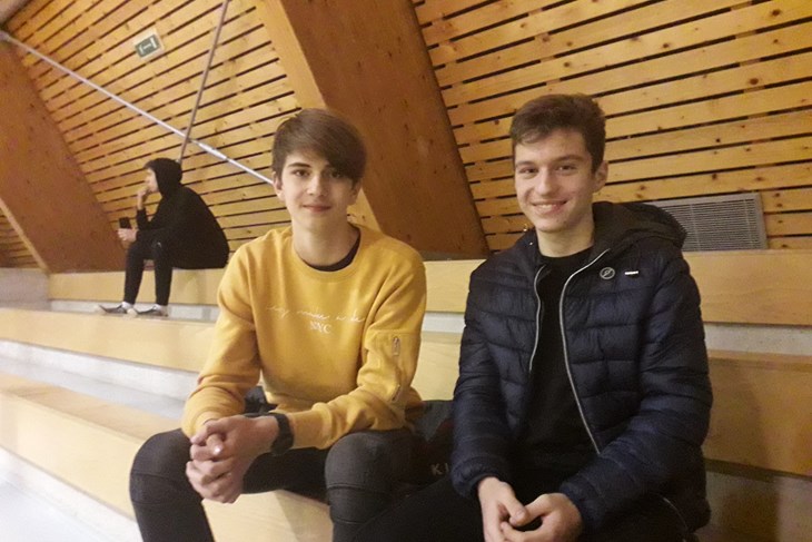 Anes Šabanović i Erik Fabris
