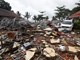 INDONESIA TSUNAMI
epa07246246 A view of damage with a car sitting among debris after a tsunami hit the Sunda Strait in Pandeglang, Banten, Indonesia, 23 December 2018. According to the Indonesian National Board for Disaster Management (BNPB), at least 43 people dead and 584 others have been injured after a tsunami hit the coastal regions of the Sunda Strait. EPA/ADI WEDA