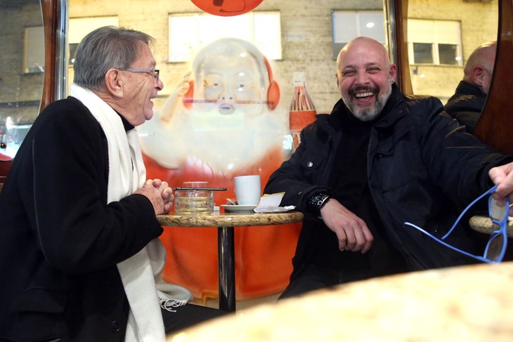 Miroslav Ćiro Blažević i Robert Frank (Snimio Denis CERIĆ)