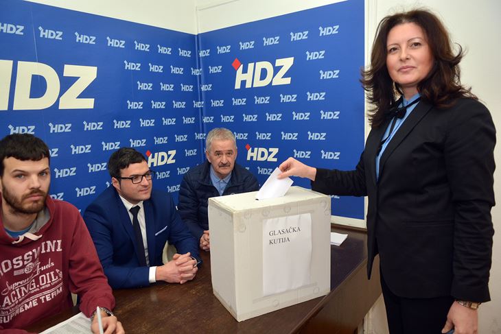 Marija Slišković još je u ožujku izabrana za predsjednicu pulskog HDZ-a (D. MEMEDOVIĆ)