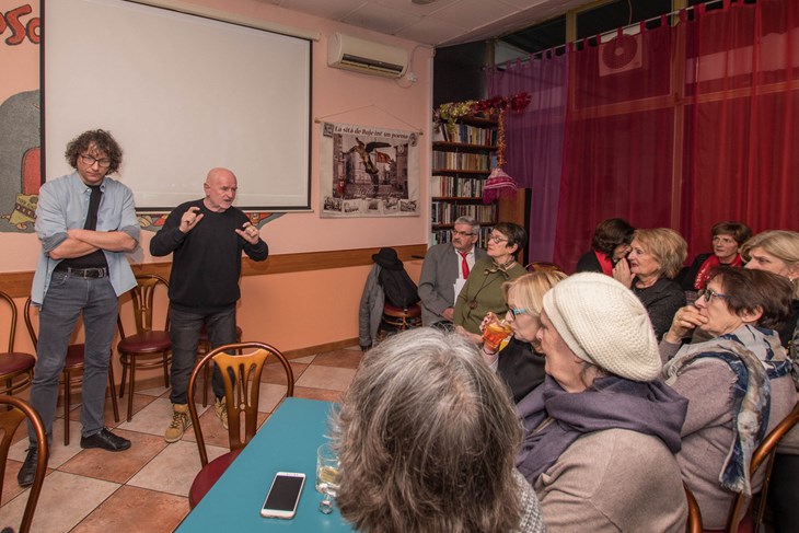 Valter Turčinović i Slađan Dragojević na prezentaciji zajedničkog projekta