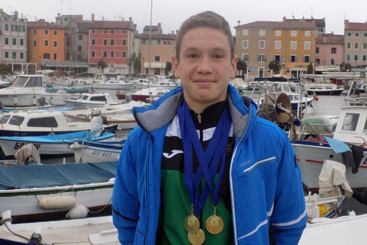 OSVOJIO SEDAM ZLATNIH MEDALJA - Matija Mužina (N.O.R.)