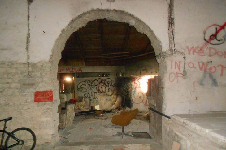 Unutrašnjost kapele sv. Antuna u Pazinu
