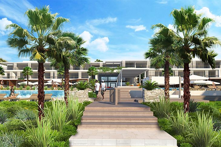 Ulaz u budući hotel
