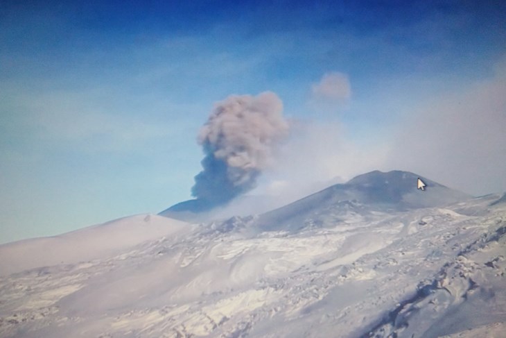 Etna je aktivna od ranog jutra