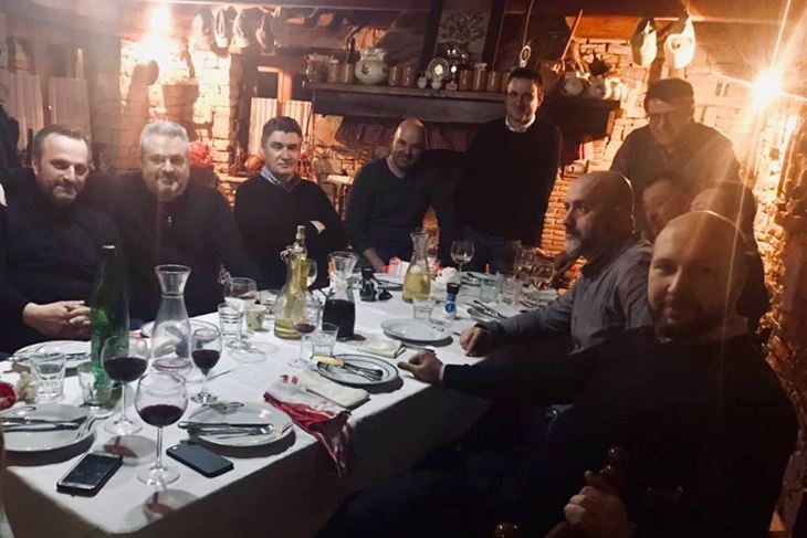 Viđeniji SDP-ovci na zajedničkom ručku u Poreču (Željko Jovanović/Facebook)