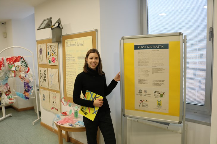 Marie Bauer na Dječjem odjelu Gradske knjižnice i čitaonice