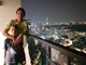 S tatom Mladenom - predivan pogled iz "zamjenskog" stana u Kuala Lumpuru