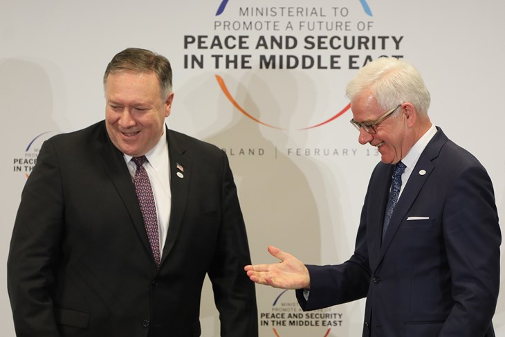  Jacek Czaputowicz  i Mike Pompeo (EPA)