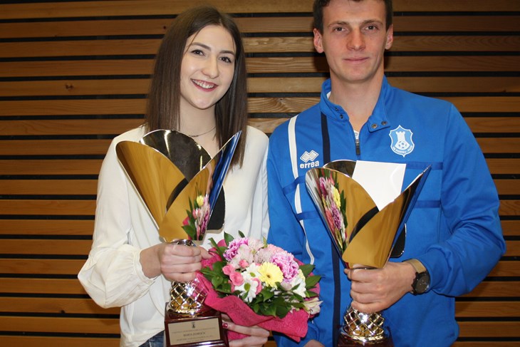 PROŠLOGODIŠNJI LAUREATI - Marta Jedrejčić i Patrik Rabar (M. PILAT)