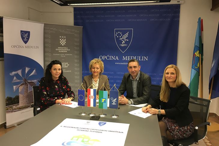 Program su predstavili Goran Buić, Jasna Jaklin Majetić, Barbara Floričić, i Ticiana Trošt Kožljan
