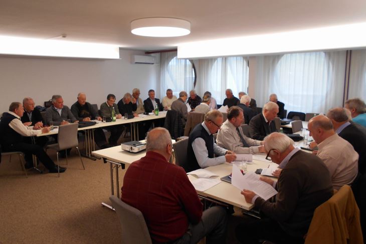 Predsjedništvo županijske udruge antifašista na sjednici u Pazinu (D. ŠIŠOVIĆ)