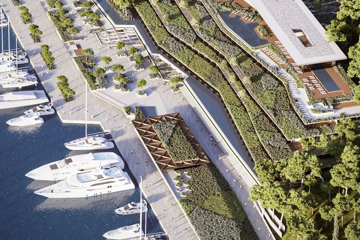 Rovinjski Grand Park hotel - projekcija studija 3LHD