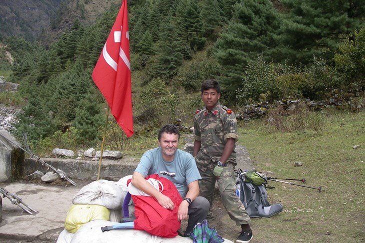 Darko Berljak s nepalskim maois tom