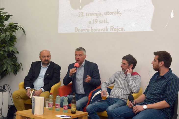 Goran Božinović, Hrvoje Klasić, Bojan Žižović i moderator Vedran Stanić (Snimio Neven LAZAREVIĆ)