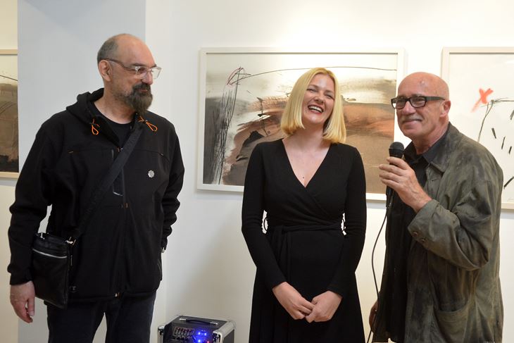 Eros Čakić, Jasmina Nina Kamber i Fulvio Juričić (D. MEMEDOVIĆ)