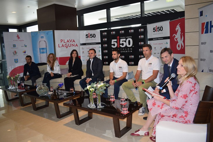 Predstavljanje olimpijskog triatlona u Poreču