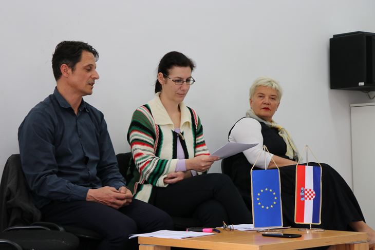 Program radionica najavili su Marino Jurcan, Ivana-Nataša Turković i Oriana Španić (Foto Metamedij)