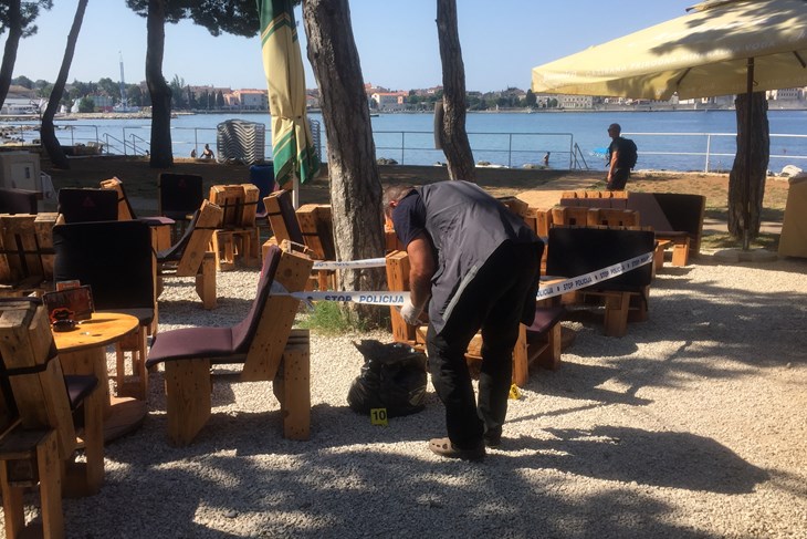 Očevid u Beach baru Tequila (M. SARDELIN)