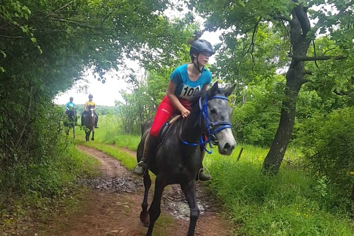 Lana Bulešić, pobjednica u kategoriji juniora
