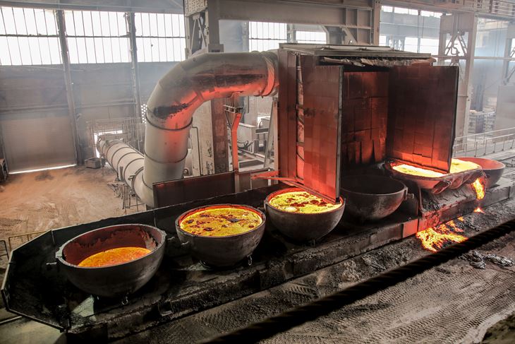 Proizvodnja legura metala na ultra visokim temperaturama