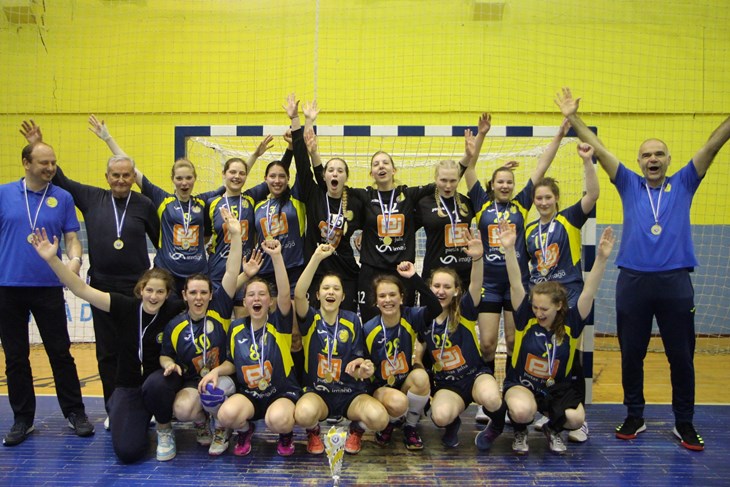ZASLUŽENO SLAVLJE - Rukometašice Arene (Mijat GAVRAN)