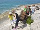 PULA, 08.06.2019. - Galebove stijene, akcija čišćenja (Snimio Neven LAZAREVIĆ)