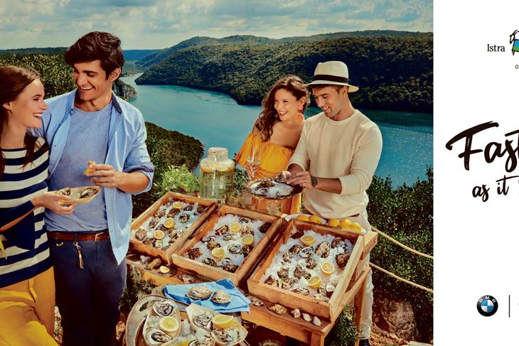 Plakat u sklopu kampanje Turističke zajednice Istarske županije