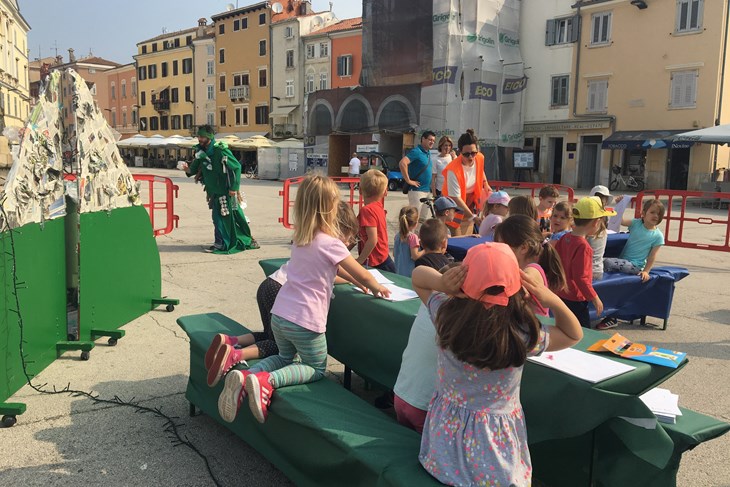Grad Rovinj kao dugoročni cilj ima stvaranje navike recikliranja za građane, ali i turiste