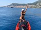 Georgina se okušala u vožnji na jet skiju