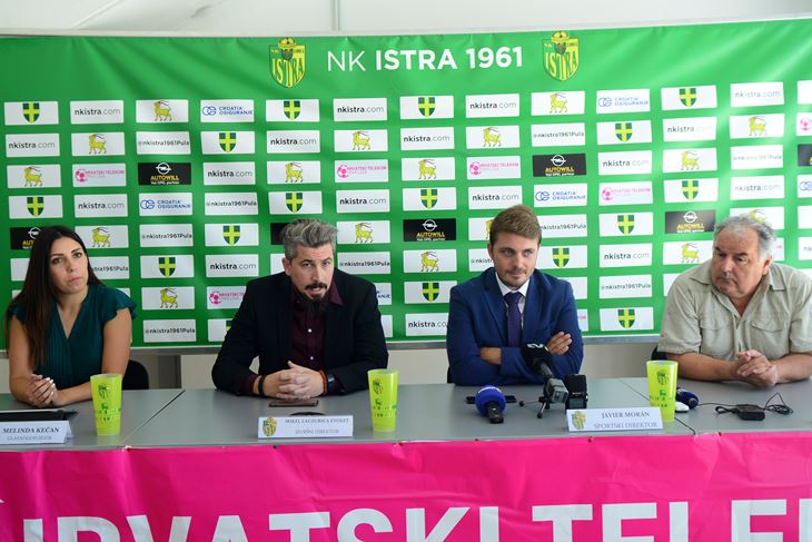 Direktor Mikel Lauzurica Evolet predstavio je novog sportskog direktora Javiera Morana (Dejan ŠTIFANIĆ)
