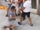 Tučnjava u ulici Carera u Rovinju (Foto: Facebook video screenshot)