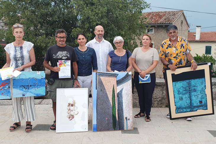 Senka Šerbeđija (3. mjesto), Paolo Bonifacio (1. mjesto) pored Ane Milohanović Čehić, Marino Baldini, Mirjana Matić (2. mjesto), Marina Pacenti i Željan Pavić