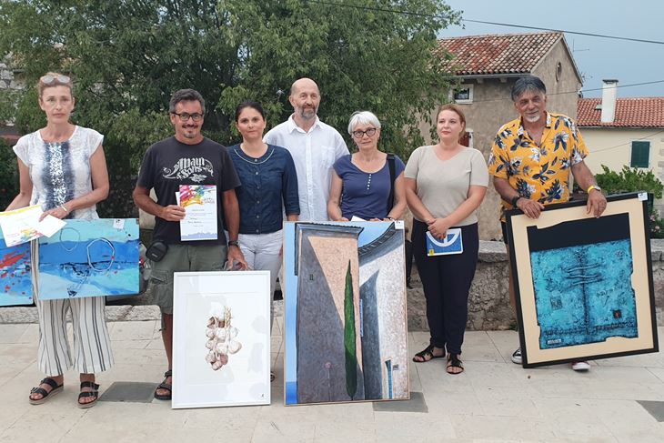 Senka Šerbeđija (3. mjesto), Paolo Bonifacio (1. mjesto) pored Ane Milohanović Čehić, Marino Baldini, Mirjana Matić (2. mjesto), Marina Pacenti i Željan Pavić