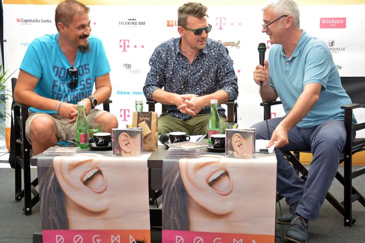Promociju su najavili Sandro Pettener i Tonči Pavlinović, a presicu je vodio Elvis Morina (Neven LAZAREVIĆ)