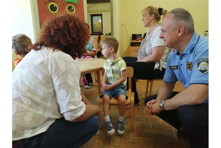 Načelnik Božo Kirin u Centru za rehabilitaciju