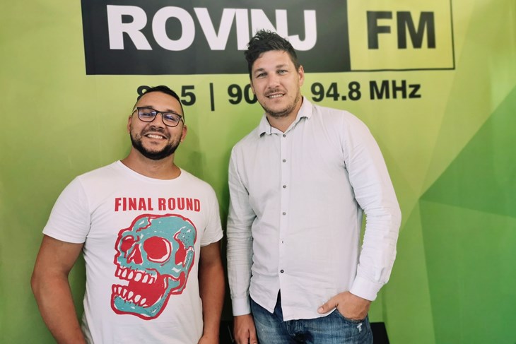 Braća Ivan i Igor Franković, vlasnici i osnivači Rovinj FM-a