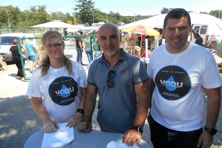 Korina Bralić, Sanjin Stanić i Nikola Grmoja (A. DAGOSTIN)