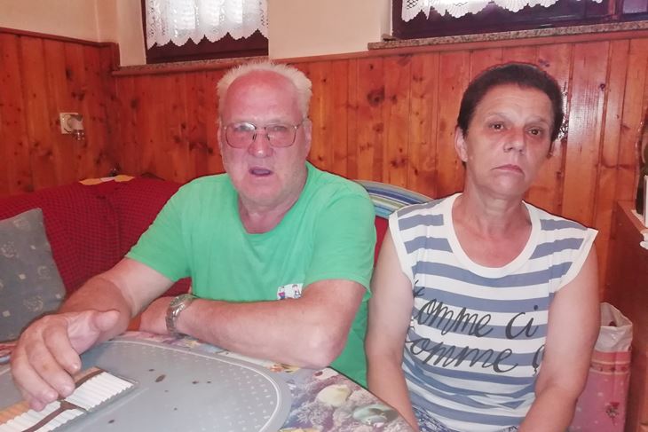 Tajib Osmić iz Labina sa suprugom Đemilom