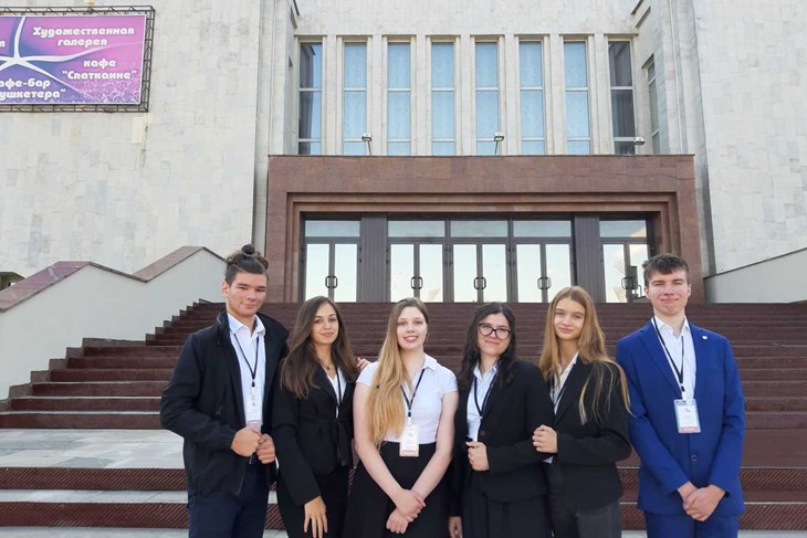 Zajednička fotografija hrvatskog tima u Minsku